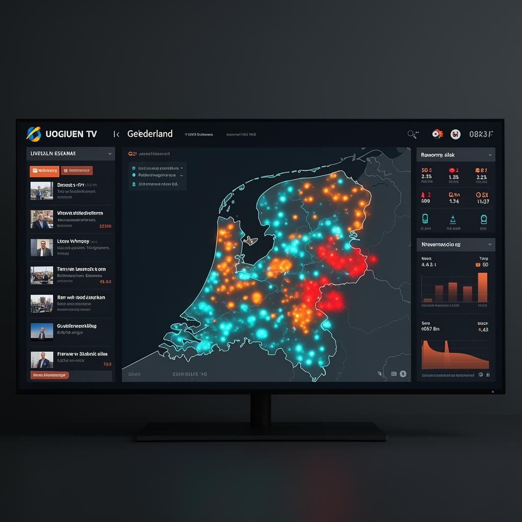 Omroep Gelderland — Een interactieve kaart die regio en nieuws aan elkaar matcht
