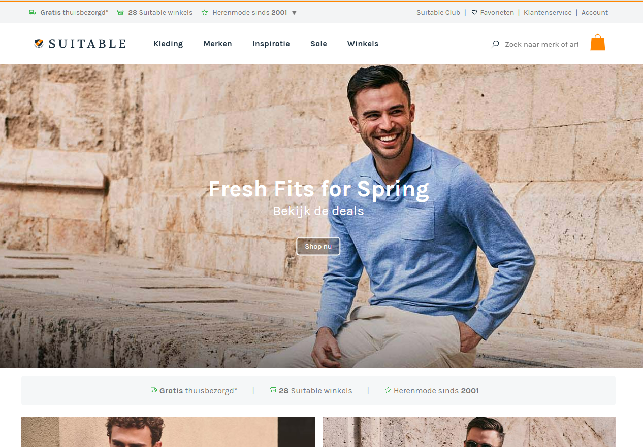 Suitable — 35 webshops in 35 landen, 7 talen, één platform