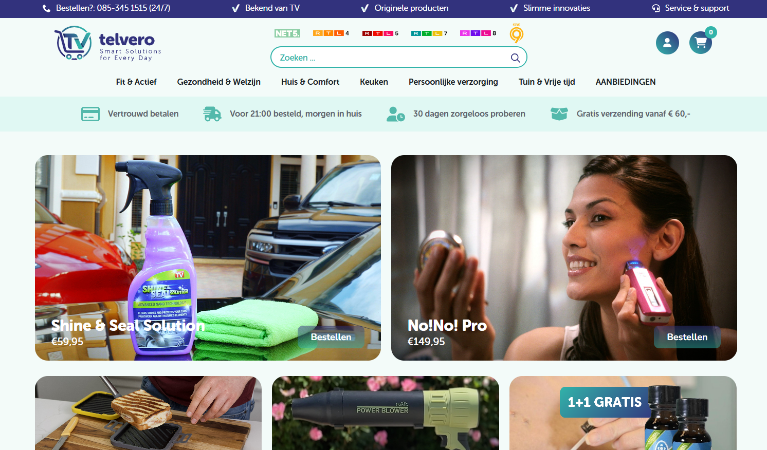 Telvero — De "Bekend van TV" webshop achter het scherm